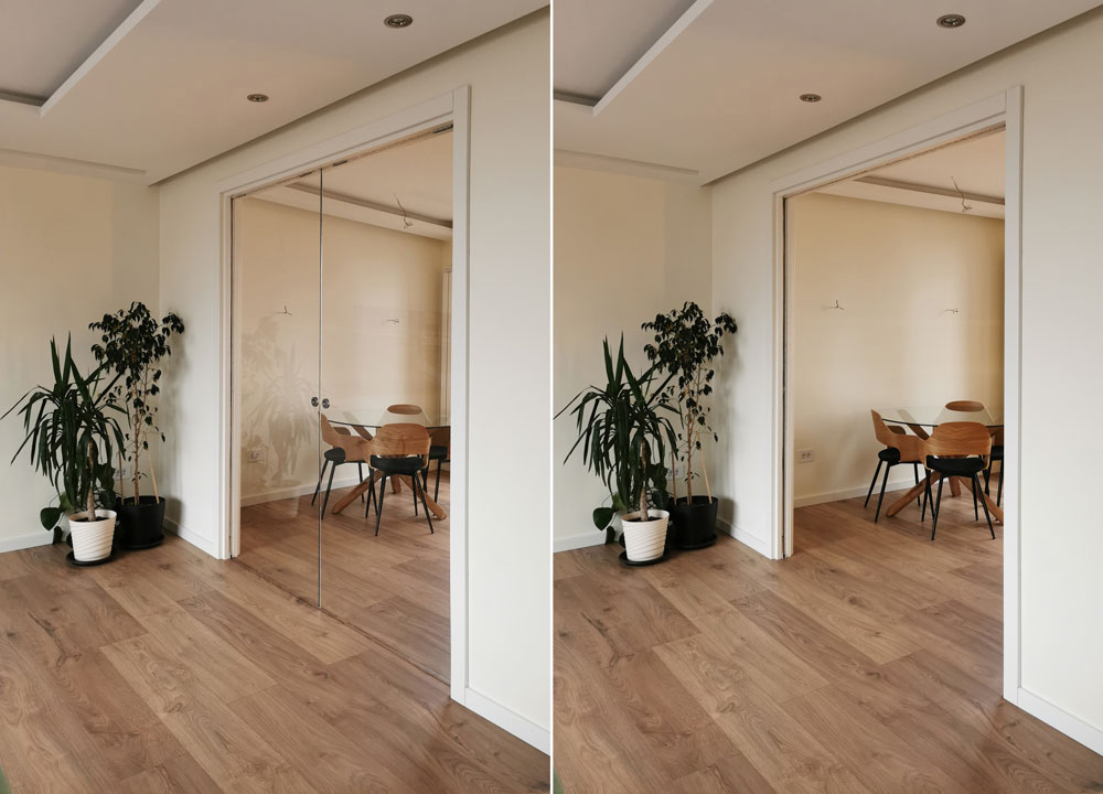 Hardglazen deuren - Zonder decoratie