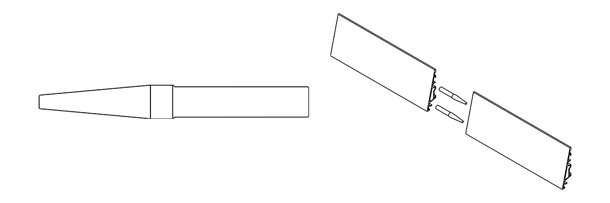 ECLISSE Delta - Lineaire verbindingsstukken